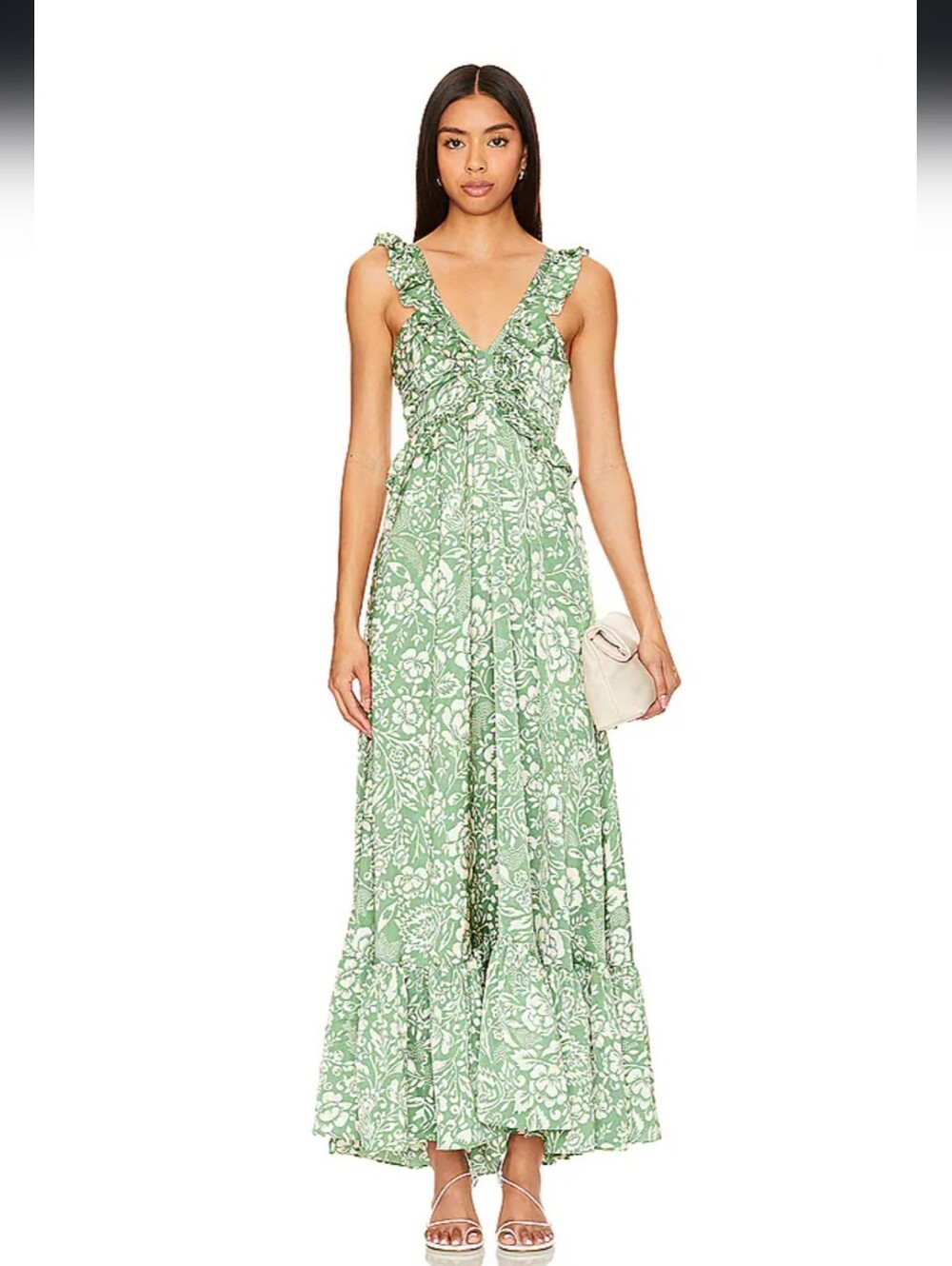 Galeta Dress in Verde